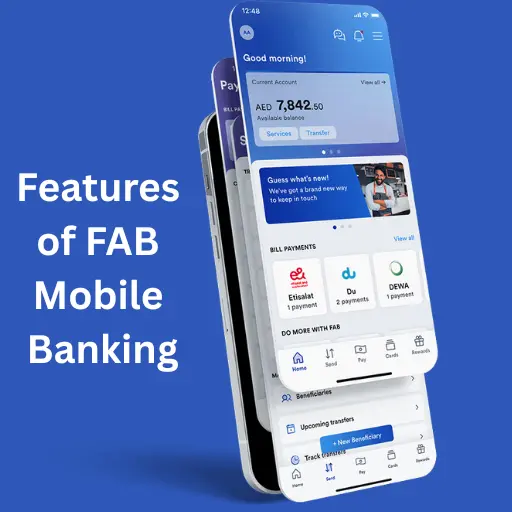 Key features of FAB Mobile Banking app for easy payments, transfers, and account access