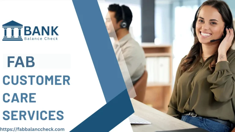 FAB customer care support team assisting clients at call center for FAB banking services.